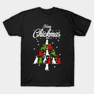 Dog Lover Christmas Tree - Merry Christmas T-Shirt